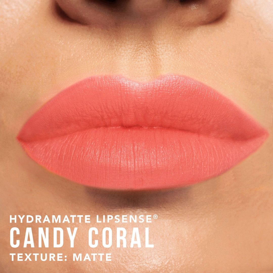 Candy Coral Hydramatte Lipsense® Image